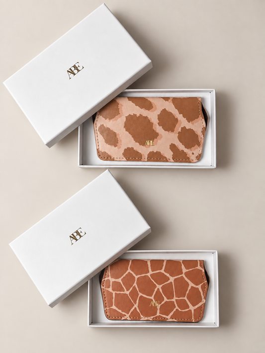 COMBO PREMIUM SLIM CASE LEOPARD - GIRAFFE