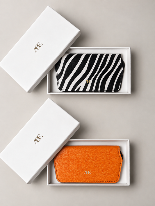 COMBO PREMIUM SLIM CASE ZEBRA - PAPAYA
