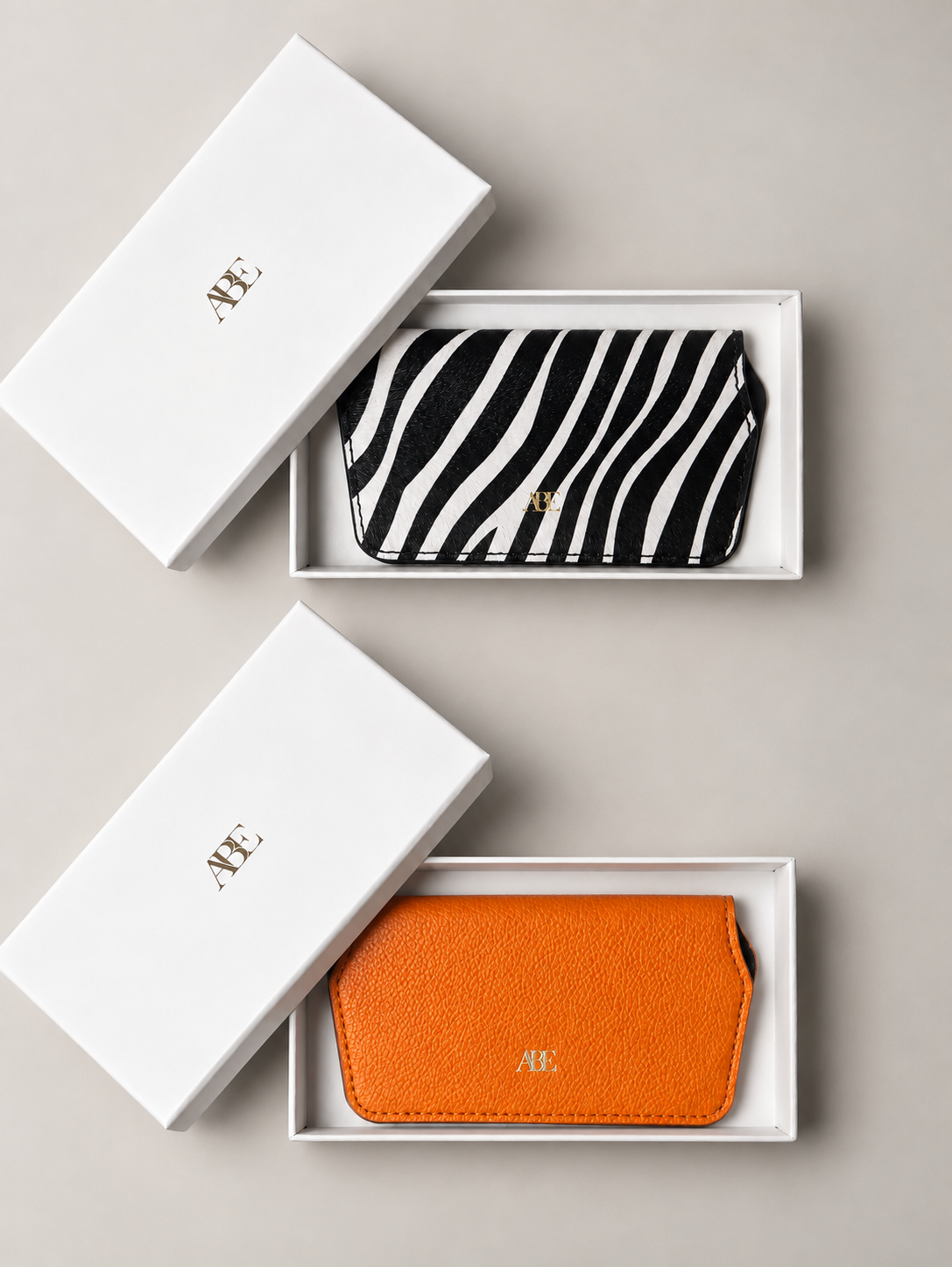 COMBO PREMIUM SLIM CASE ZEBRA - PAPAYA
