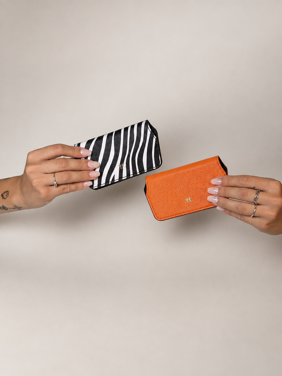 COMBO PREMIUM SLIM CASE ZEBRA - PAPAYA
