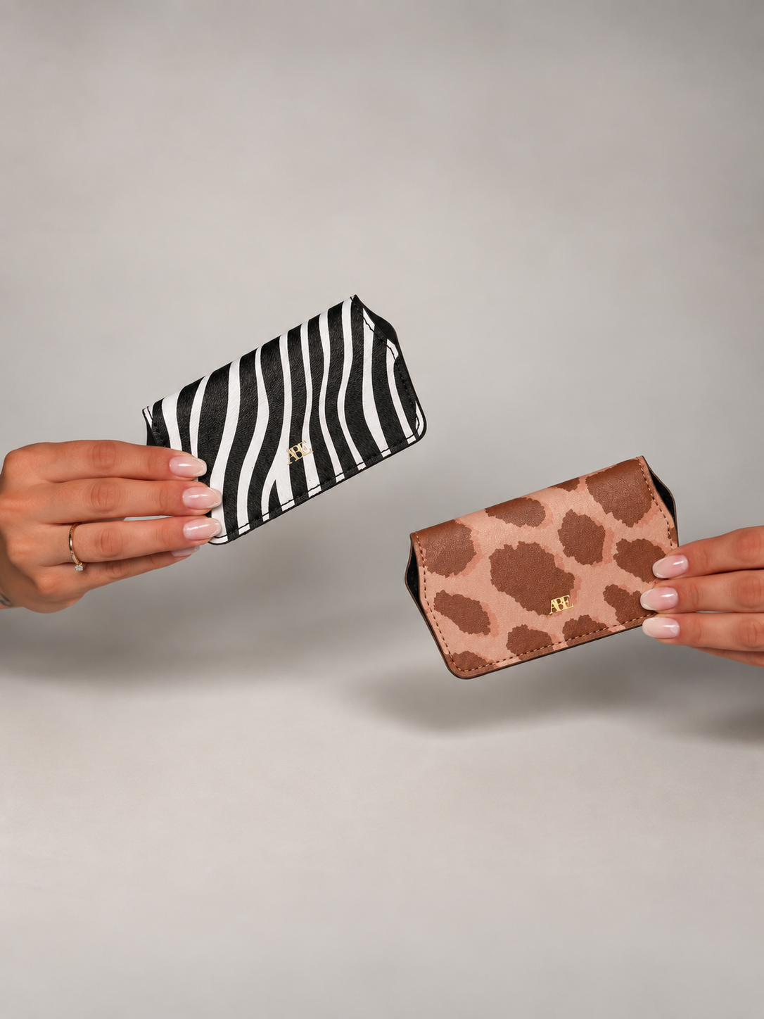 COMBO PREMIUM SLIM CASE ZEBRA - LEOPARD