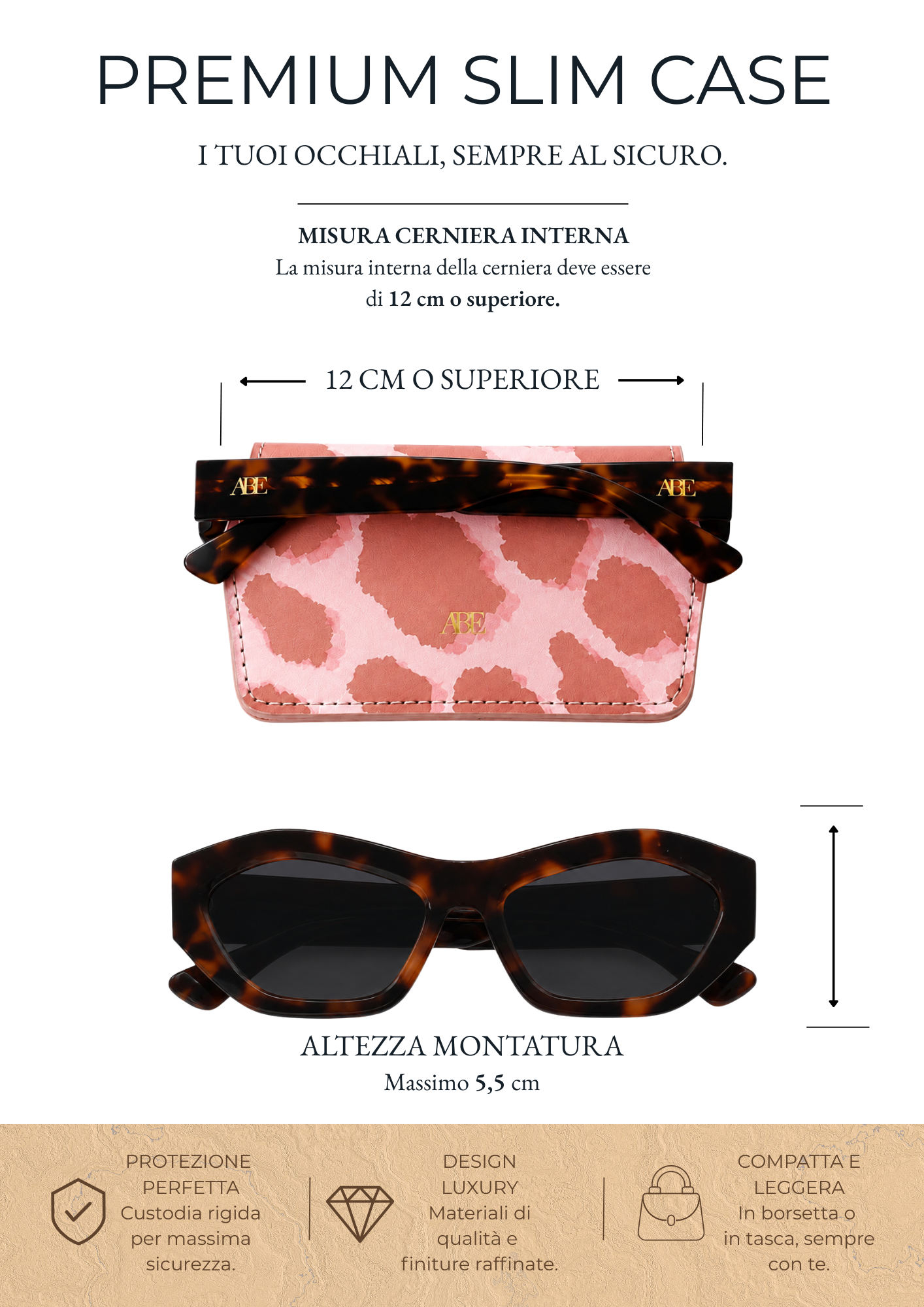 PREMIUM SLIM CASE LEOPARD