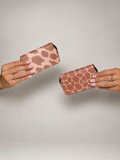 COMBO PREMIUM SLIM CASE LEOPARD - GIRAFFE